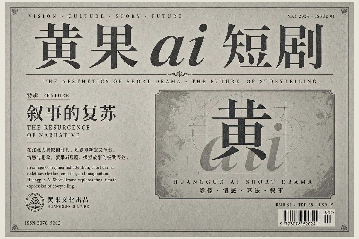 黄果ai短剧品牌区示意